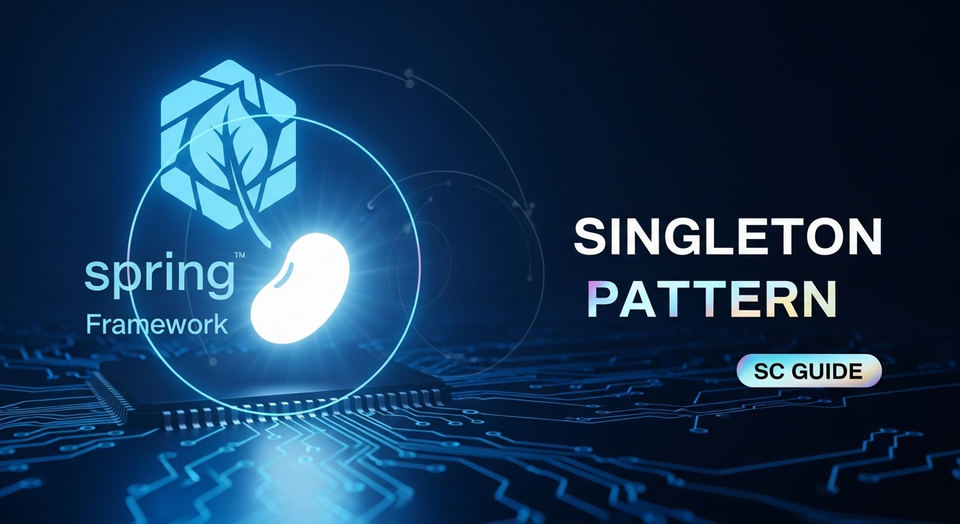 Singleton Design Pattern | Spring Framework | Java Beans | සිංගල්ටන් පැටර්න් | SC Guide