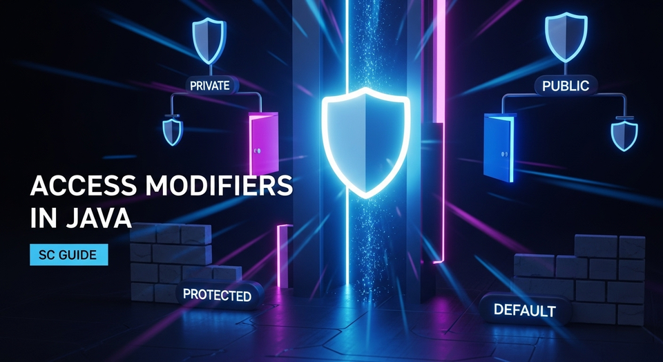 Java Access Modifiers සිංහලෙන්: Public, Private, Protected, Default | SC Guide