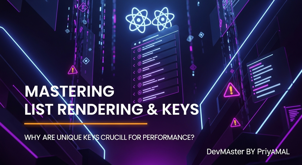 ReactJS List Rendering Keys Sinhala | React Tutorial SL