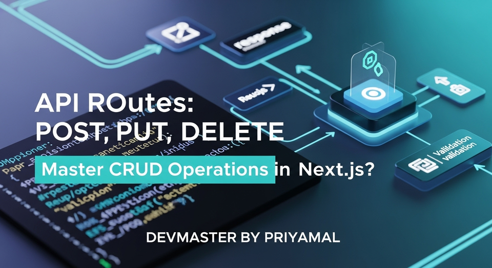 Next.js API Routes POST, PUT, DELETE Sinhala Tutorial | Nextjs REST API
