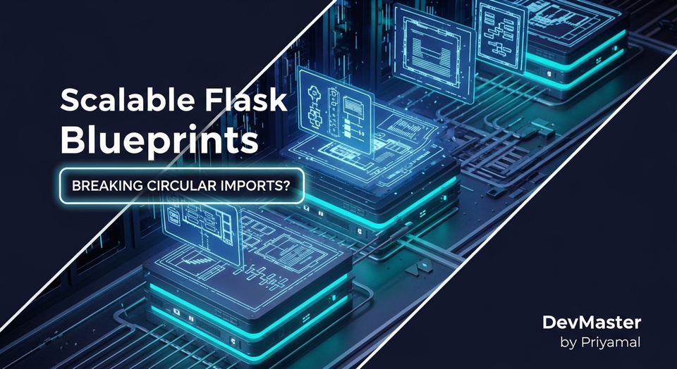 Flask Blueprints Sinhala Tutorial | Larger Flask Apps Structuring Guide