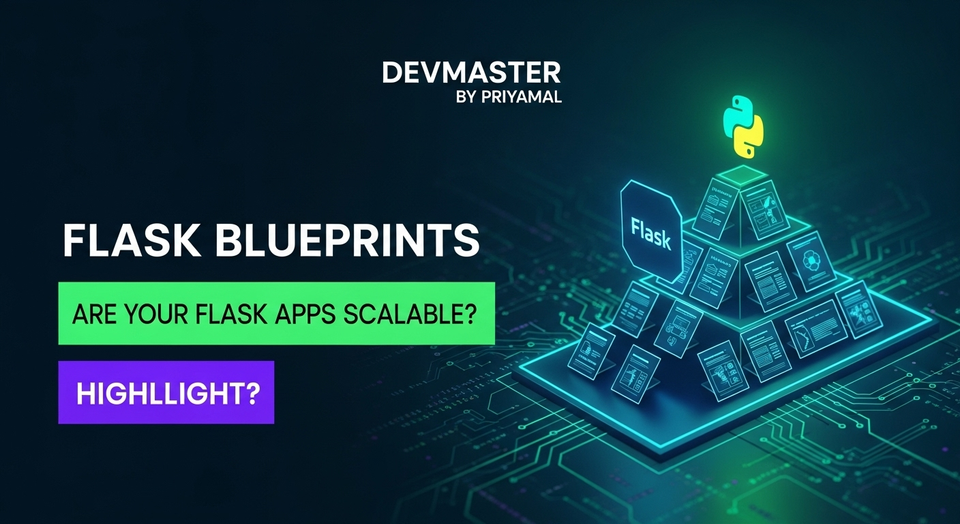 Flask Blueprints Sinhala: විශාල Flask Apps හදන හැටි | Python Web Development
