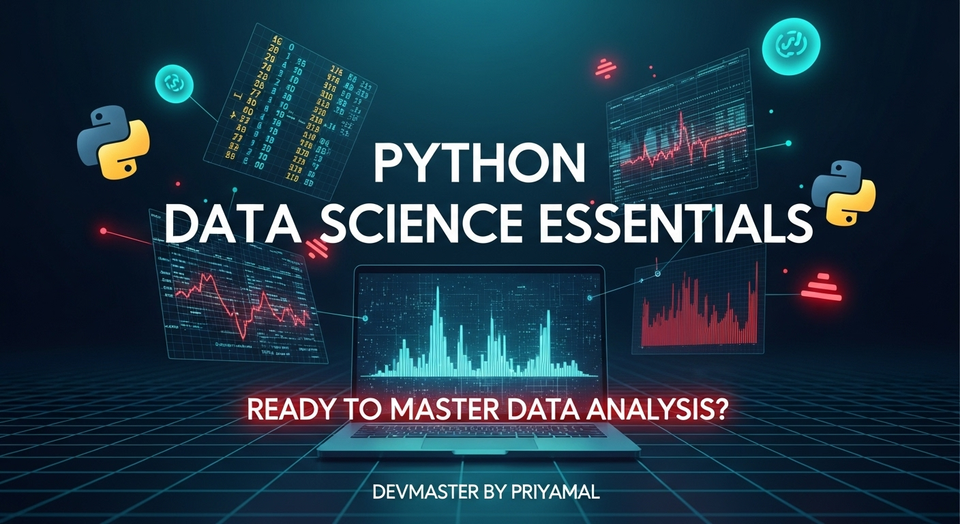 Python Data Science Sinhala Guide | NumPy, Pandas, Matplotlib Basics