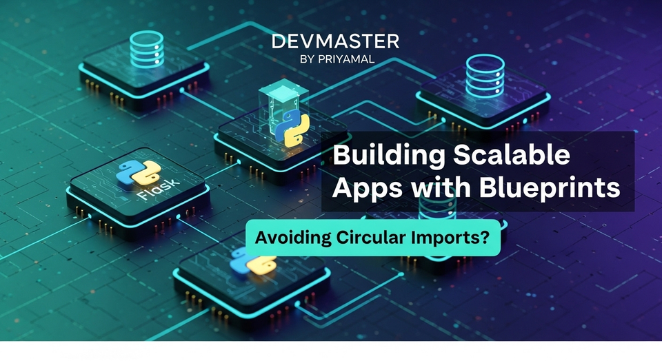 Flask Blueprints Sinhala Guide | Python Web Development | Scalable Apps
