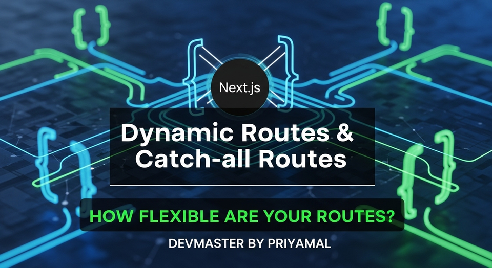 Next.js Dynamic Routes (Sinhala): Route Parameters & Catch-all Tutorial