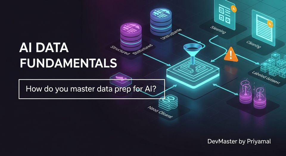 AWS AI Data Fundamentals Sinhala | Data Types, Preprocessing & Labeling