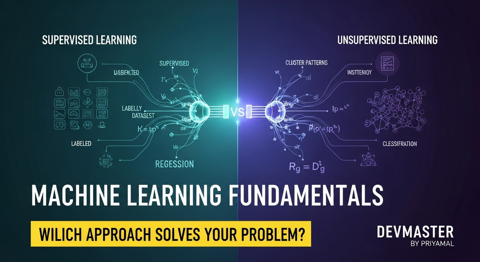 Machine Learning Basics Sinhala | Supervised vs Unsupervised | Regression, Classification, Clustering