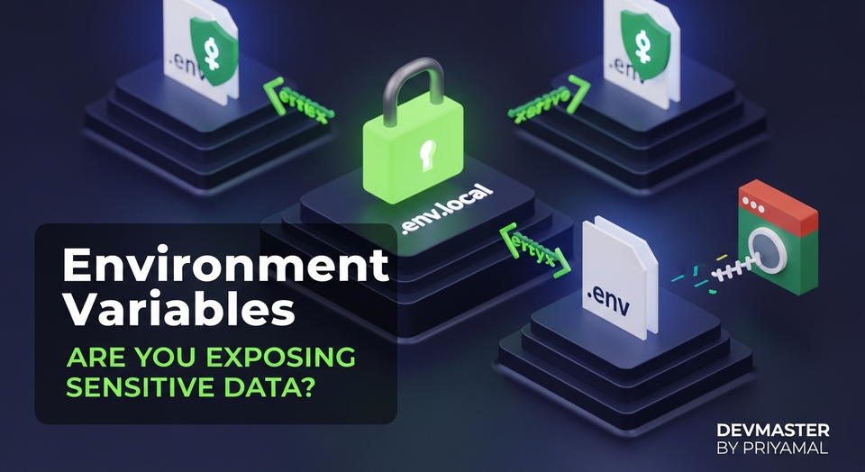 Next.js Environment Variables Sinhala Guide | .env.local | NEXT_PUBLIC_