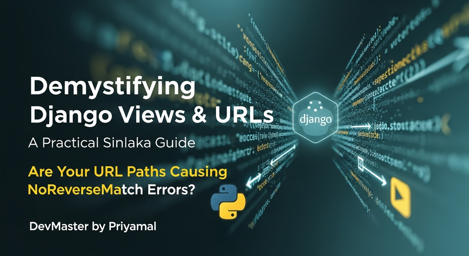 Django Views සහ URLs: සම්පූර්ණ සිංහල Tutorial එකක් | Python Web Dev