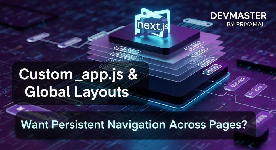Next.js _app.js | Global Layouts | Sinhala Tutorial | NextJS Guide SL