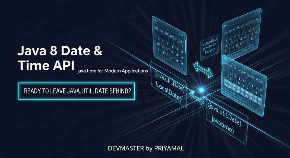 Java 8 Date and Time API (java.time) Sinhala Tutorial - LocalDate, Instant Guide