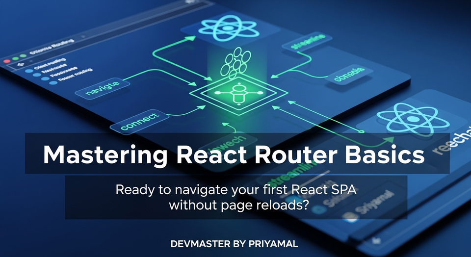 React Router Basics | Client-Side Routing Sinhala Guide | ReactJS Tutorial