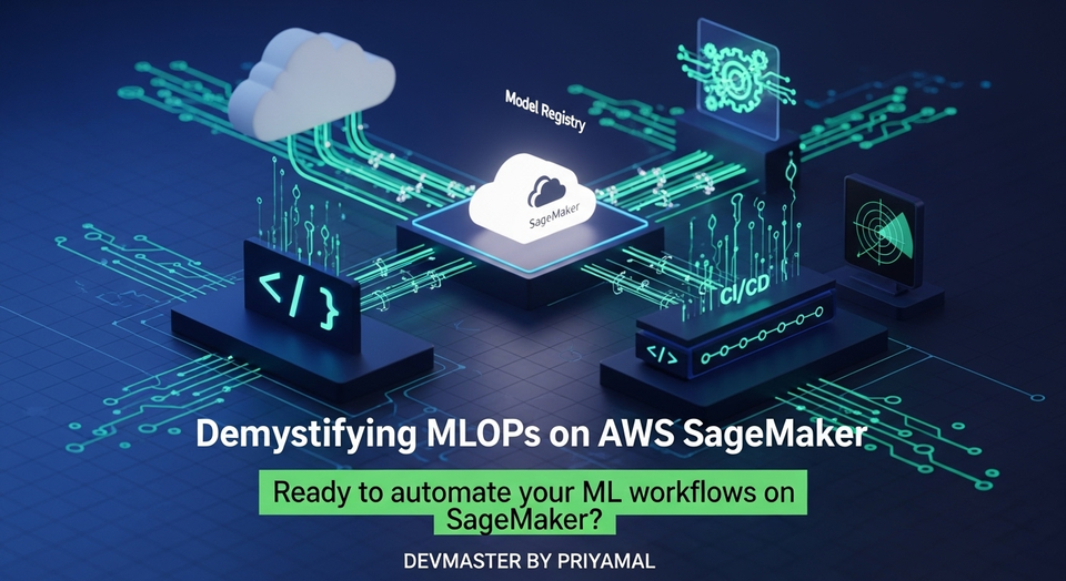 AWS SageMaker MLOps සිංහලෙන් | Pipelines, CI/CD, Model Monitoring