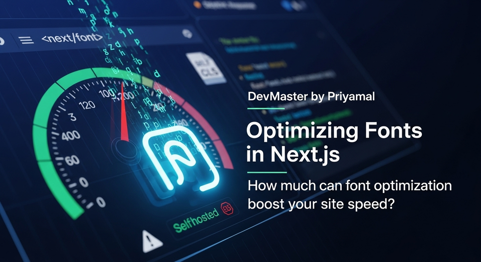 Next.js Font Optimization Sinhala Guide | next/font | Performance Tips