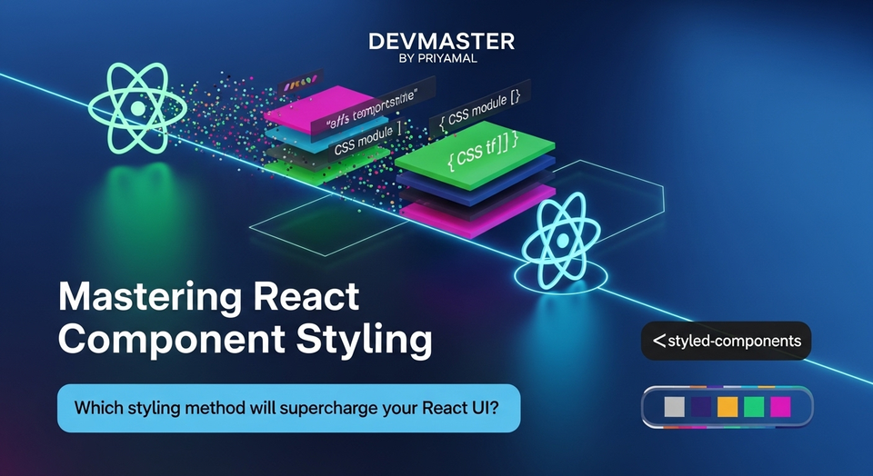 ReactJS Styling Techniques: CSS Modules, Styled-Components | Sinhala Guide