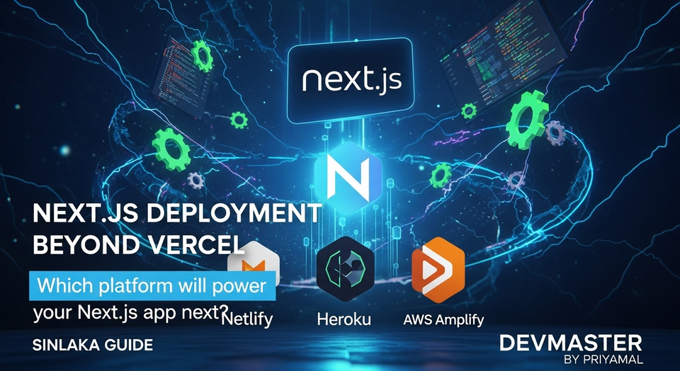 Next.js Deployment Sinhala | Netlify, Heroku, AWS Amplify | Sri Lanka Dev Guide