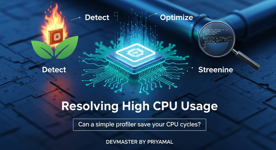 SpringBoot High CPU භාවිතය විසඳමු | Performance Tuning Sinhala Guide
