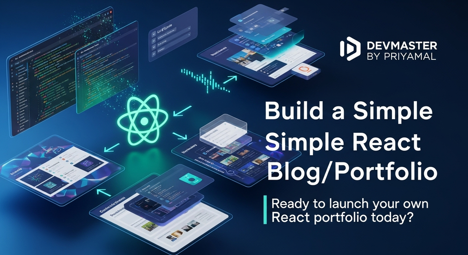 ReactJS Project Day: Blog/Portfolio Sinhala Guide | State, Routing, Components