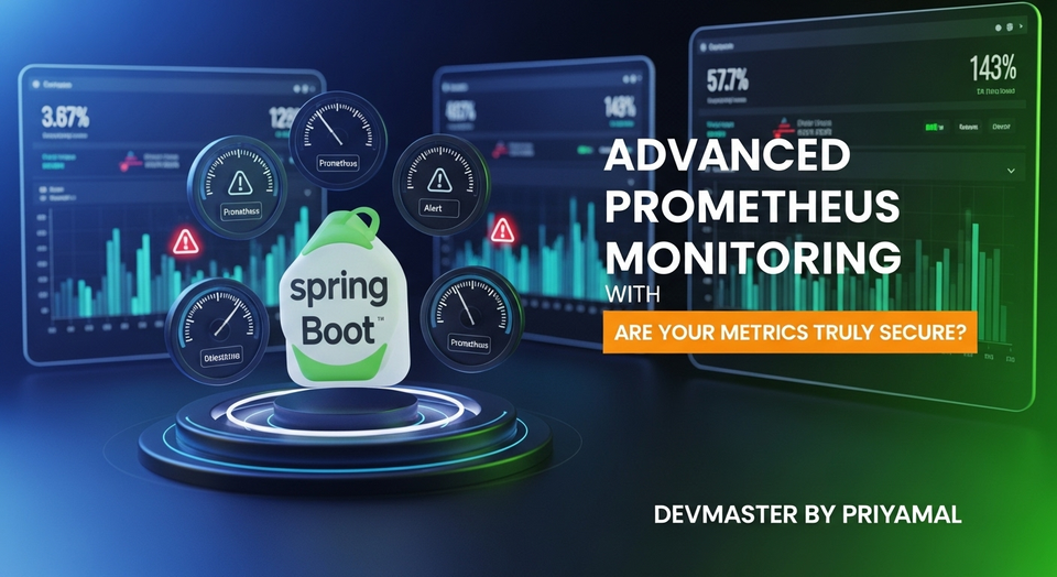 Spring Boot Prometheus Advanced Monitoring Sinhala | Custom Metrics & Alerts