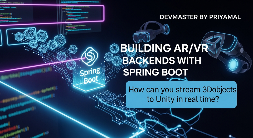 Spring Boot AR/VR Backend | 3D Data API | Unity Integration Sinhala