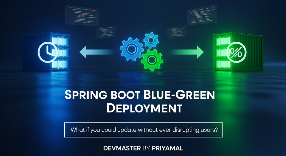 Spring Boot Blue-Green Deployment Sinhala Tutorial | Zero Downtime Deployments
