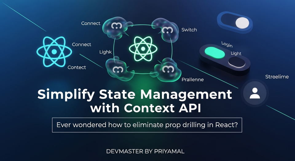 React useContext Hook | Context API Sinhala Tutorial | Prop Drilling Solution