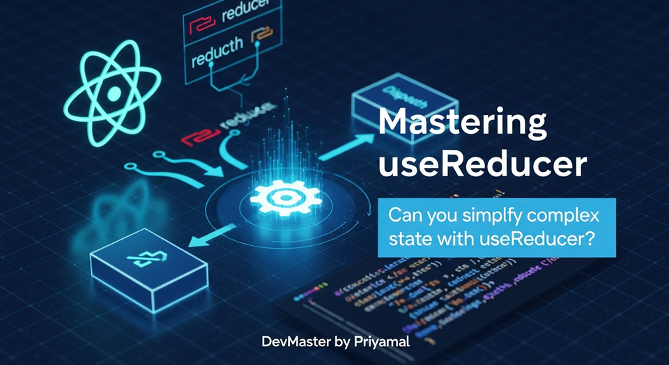 React useReducer Hook Sinhala Tutorial | useStateට වඩා දියුණු State Management