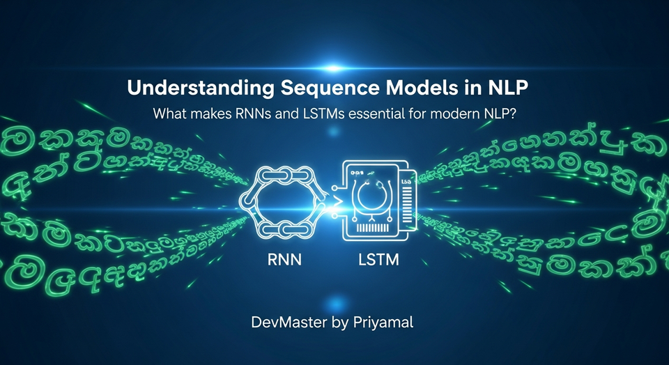 NLP Sequence Models (RNN & LSTM) සිංහලෙන් | AI Guide