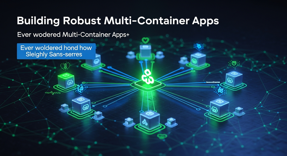 Docker Multi-Container Apps & Patterns in Sinhala | Docker Sinhala Guide