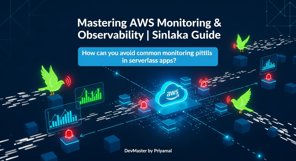 AWS Monitoring & Observability සිංහලෙන්: CloudWatch, X-Ray & Best Practices