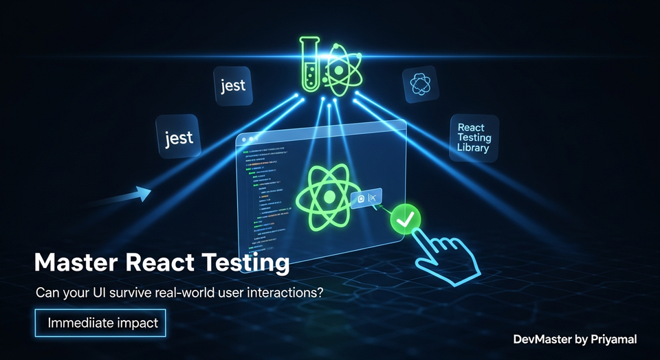 React Testing Tutorial Sinhala: Jest & React Testing Library Guide