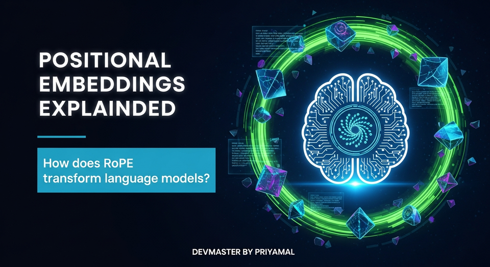 LLM වල රහස: Positional Embeddings සහ RoPE ගැන සිංහලෙන් | AI Tutorial