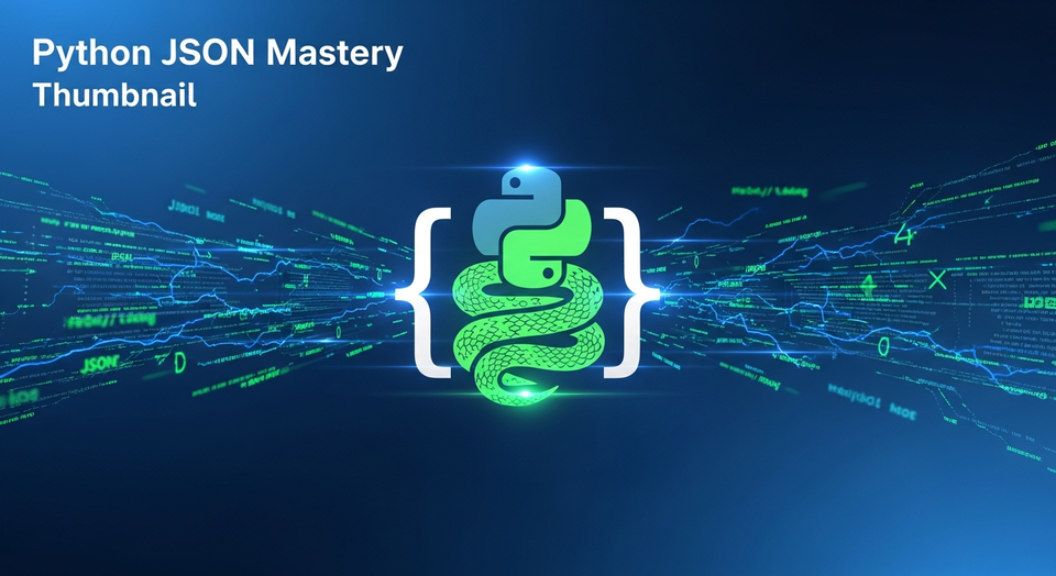 Python JSON Tutorial in Sinhala | JSON Data Handling & Best Practices